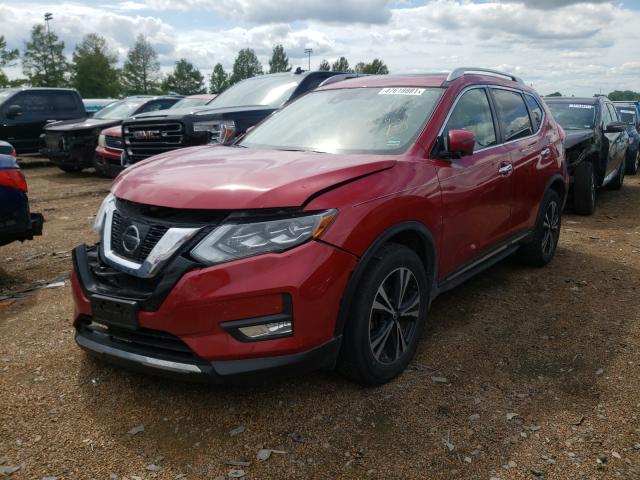 JN8AT2MV1HW279940 - 2017 NISSAN ROGUE S RED photo 2