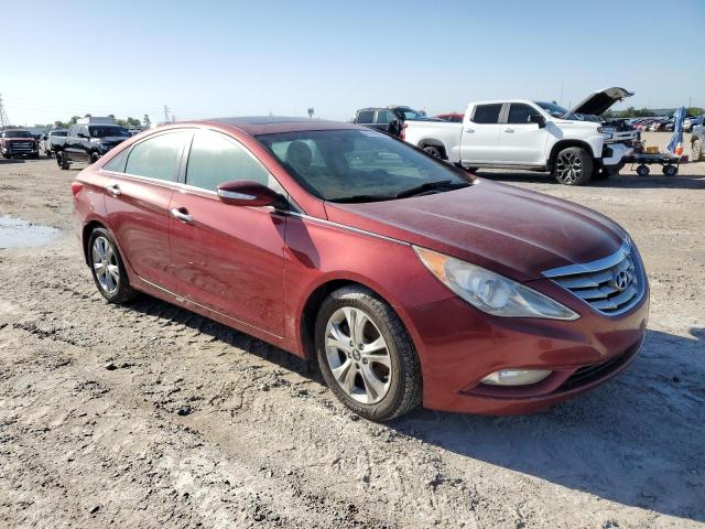 5NPEC4AC0BH121176 - 2011 HYUNDAI SONATA SE RED photo 4