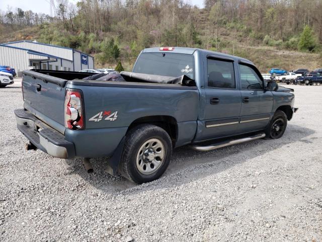 2GCEK13V371107720 - 2007 CHEVROLET SILVERADO K1500 CLASSIC CREW CAB BLUE photo 3