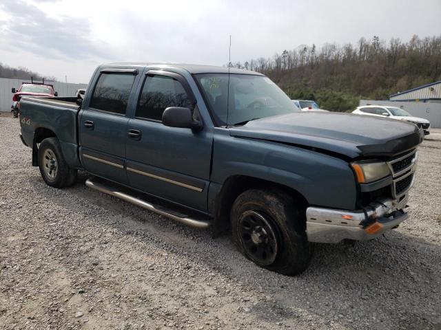 2GCEK13V371107720 - 2007 CHEVROLET SILVERADO K1500 CLASSIC CREW CAB BLUE photo 4