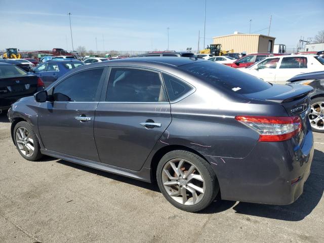 3N1AB7AP5EY314083 - 2014 NISSAN SENTRA S GRAY photo 2