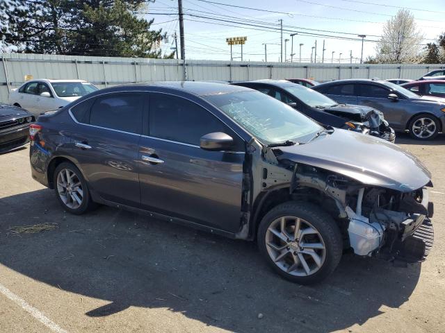 3N1AB7AP5EY314083 - 2014 NISSAN SENTRA S GRAY photo 4