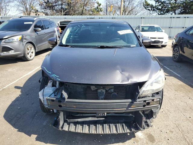 3N1AB7AP5EY314083 - 2014 NISSAN SENTRA S GRAY photo 5