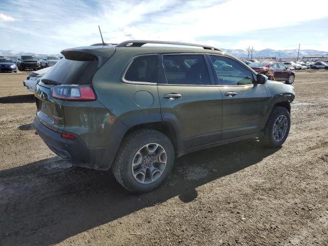 1C4PJMBX7LD621567 - 2020 JEEP CHEROKEE TRAILHAWK GREEN photo 3