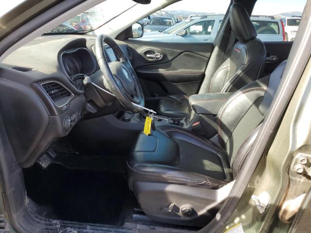 1C4PJMBX7LD621567 - 2020 JEEP CHEROKEE TRAILHAWK GREEN photo 7