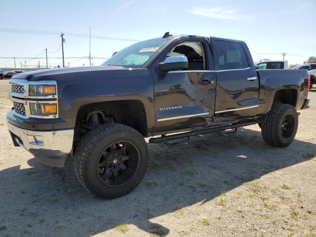 3GCPCSEC6FG443052 - 2015 CHEVROLET SILVERADO C1500 LTZ GRAY photo 1