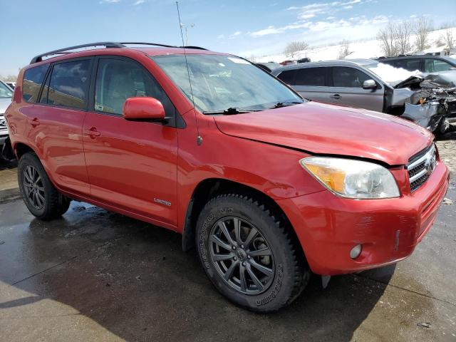 JTMBK31V286043665 - 2008 TOYOTA RAV4 LIMITED BURGUNDY photo 4