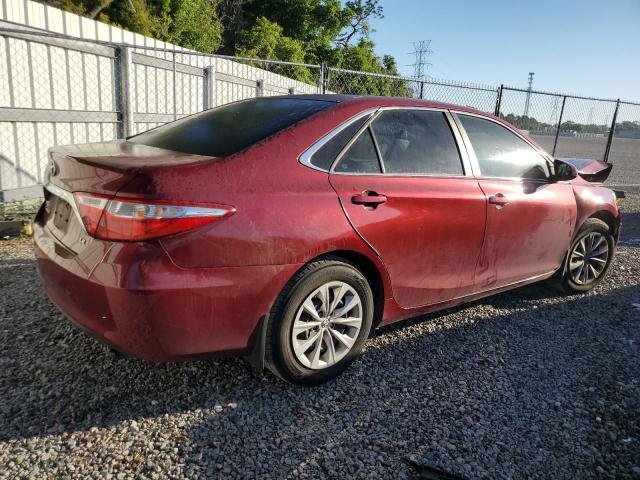 4T1BF1FK6FU890992 - 2015 TOYOTA CAMRY LE RED photo 3