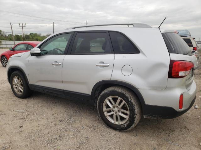 5XYKT4A72FG621648 - 2015 KIA SORENTO LX SILVER photo 2