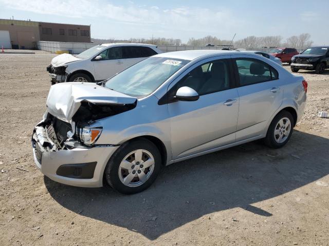 1G1JA5SH3F4205470 - 2015 CHEVROLET SONIC LS WHITE photo 1