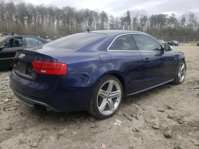WAUVGAFR8DA031037 - 2013 AUDI S5 PRESTIGE 蓝色 照片 3