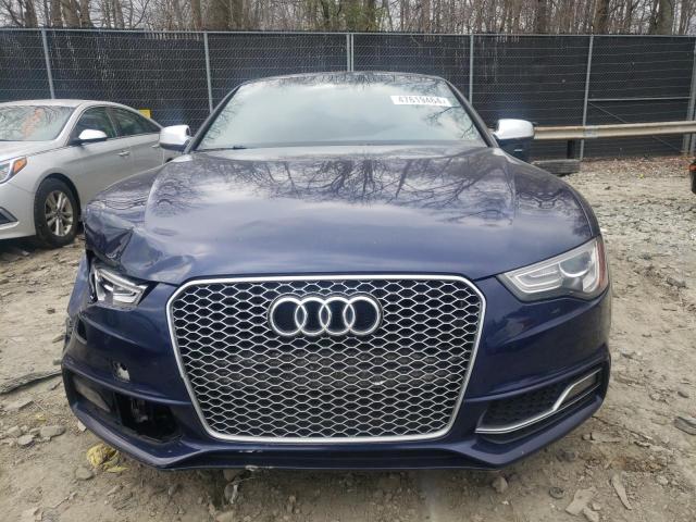 WAUVGAFR8DA031037 - 2013 AUDI S5 PRESTIGE 蓝色 照片 5