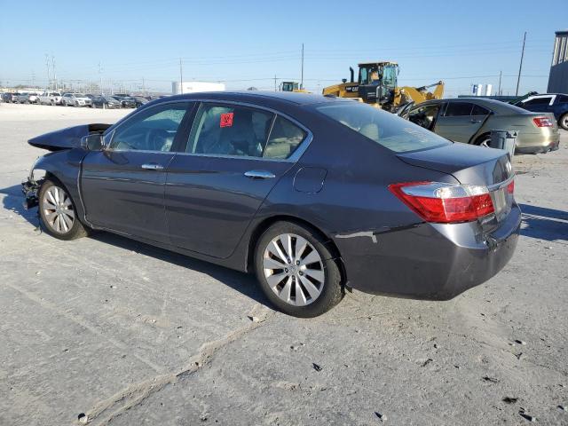 1HGCR2F81DA279326 - 2013 HONDA ACCORD EXL GRAY photo 2