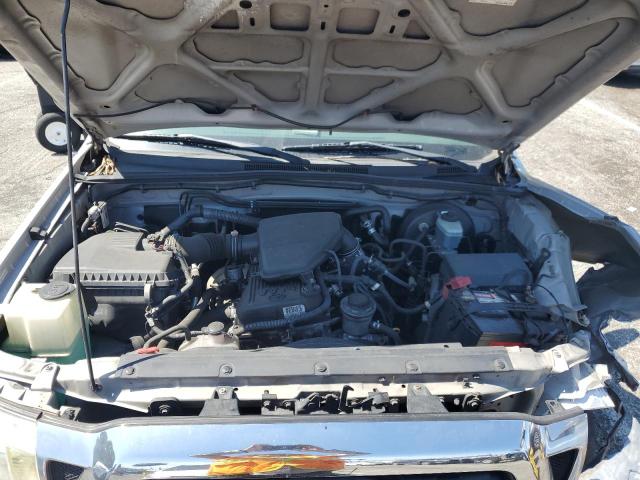 5TETX22N78Z563958 - 2008 TOYOTA TACOMA ACCESS CAB ვერცხლისფერი ფოტო 11