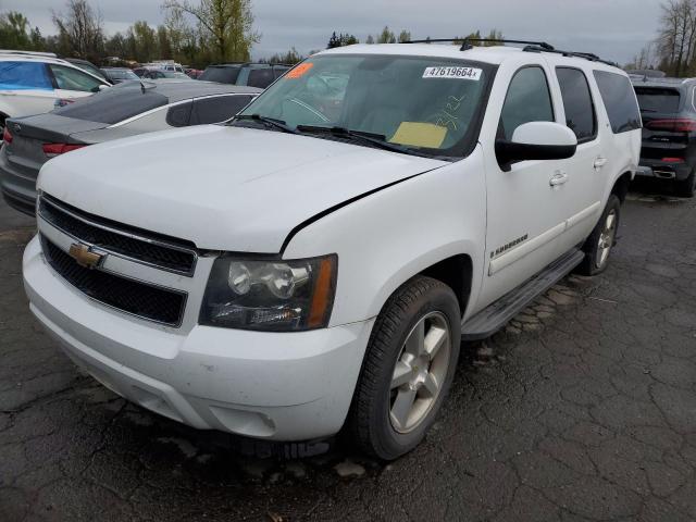 1GNFK263X9R203169 - 2009 CHEVROLET SUBURBAN K1500 LT WHITE photo 1