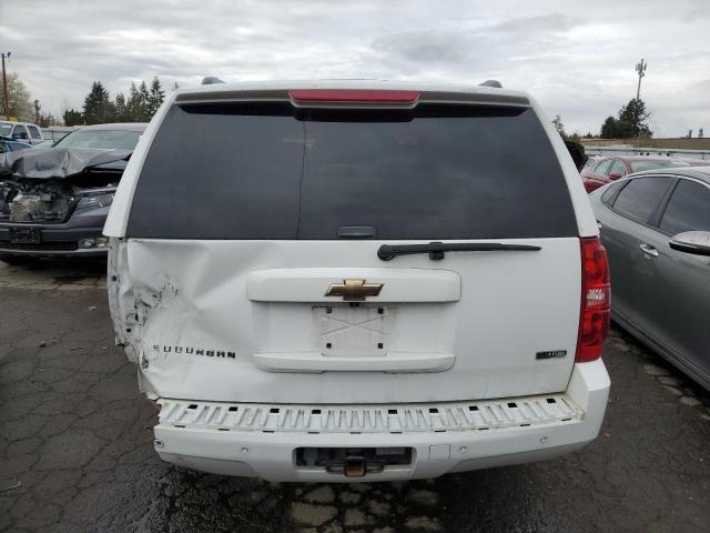 1GNFK263X9R203169 - 2009 CHEVROLET SUBURBAN K1500 LT WHITE photo 6