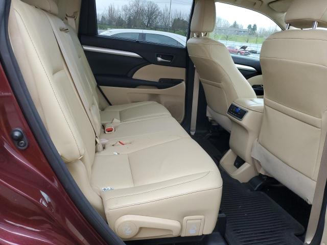 5TDJKRFH7ES043271 - 2014 TOYOTA HIGHLANDER XLE 红色 照片 11