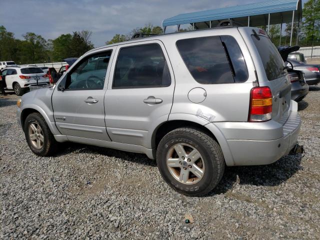 1FMCU96H86KA20315 - 2006 FORD ESCAPE HEV GRAY photo 2