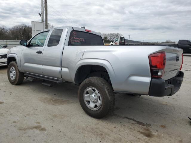 3TYRX5GN0NT036863 - 2022 TOYOTA TACOMA ACCESS CAB ვერცხლისფერი ფოტო 2