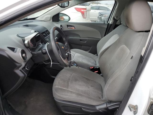 1G1JA6SH6F4184118 - 2015 CHEVROLET SONIC LS WHITE photo 7