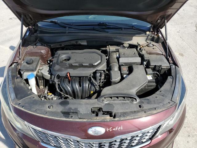 5XXGT4L31KG297154 - 2019 KIA OPTIMA LX MAROON photo 11