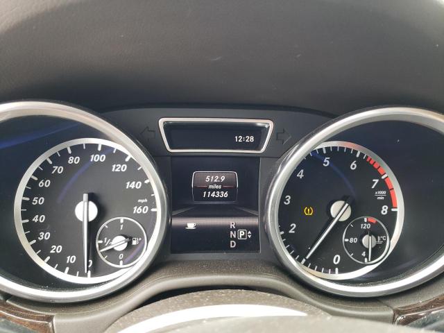 4JGDA5HB1DA113128 - 2013 MERCEDES-BENZ ML 350 4MATIC WHITE photo 9