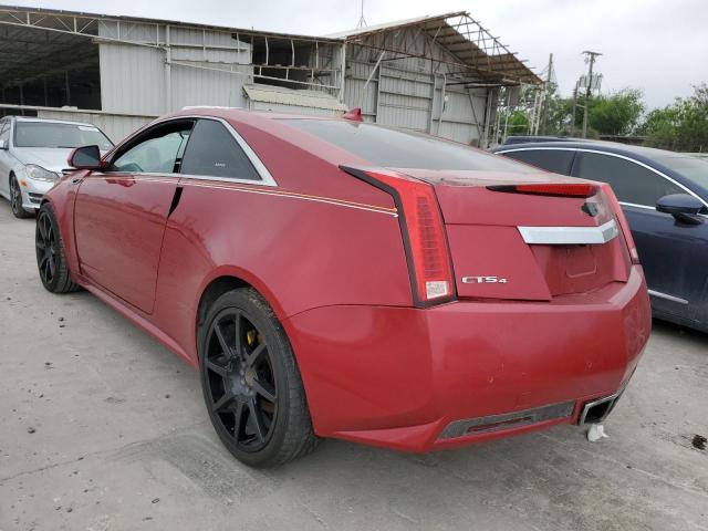 1G6DS1E32C0139896 - 2012 CADILLAC CTS PREMIUM COLLECTION RED photo 2