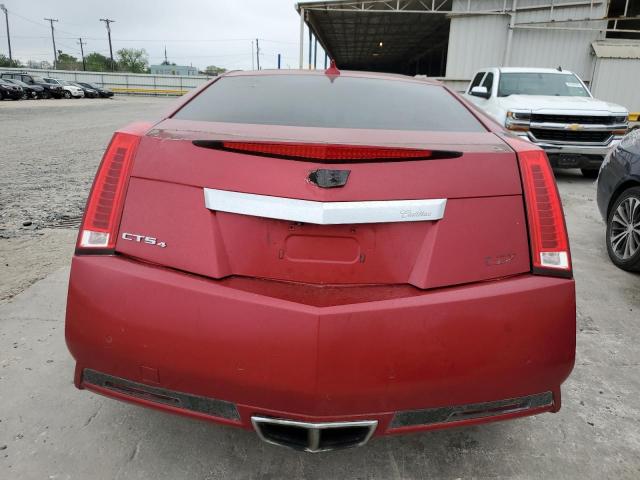 1G6DS1E32C0139896 - 2012 CADILLAC CTS PREMIUM COLLECTION RED photo 6