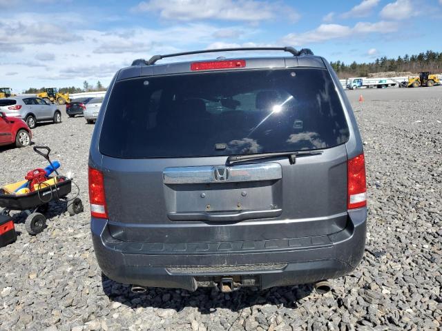 5FNYF4H55CB008304 - 2012 HONDA PILOT EXL GRAY photo 6