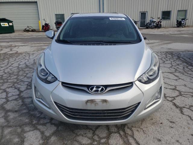 KMHDH4AH5FU372985 - 2015 HYUNDAI ELANTRA SE SILVER photo 5