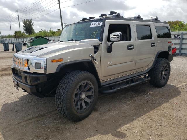 5GRGN23U33H128974 - 2003 HUMMER H2 TAN photo 1