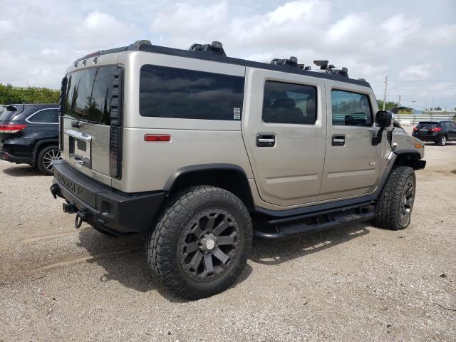 5GRGN23U33H128974 - 2003 HUMMER H2 TAN photo 3