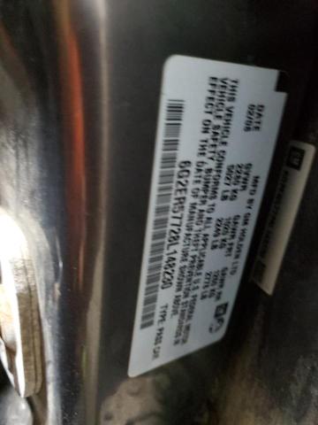 6G2ER57728L148230 - 2008 PONTIAC G8 GRAY photo 12