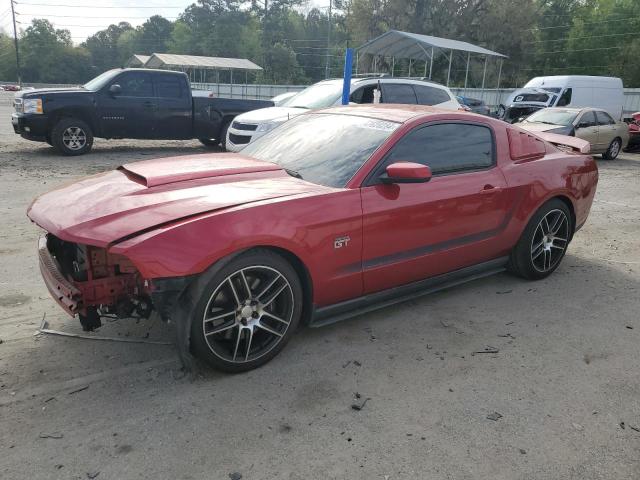 1ZVBP8CH8A5147401 - 2010 FORD MUSTANG GT RED photo 1