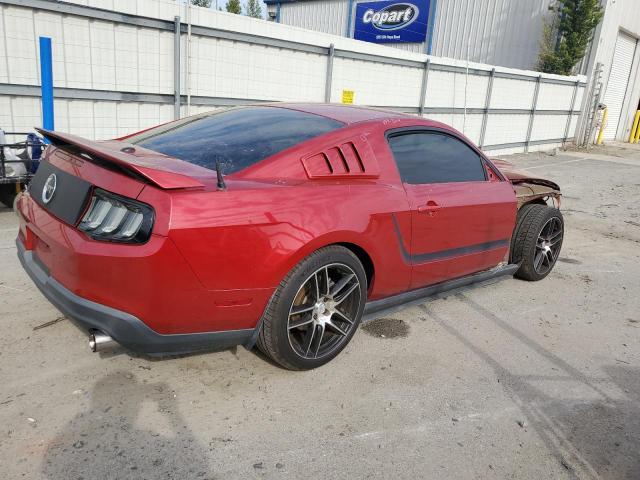 1ZVBP8CH8A5147401 - 2010 FORD MUSTANG GT RED photo 3