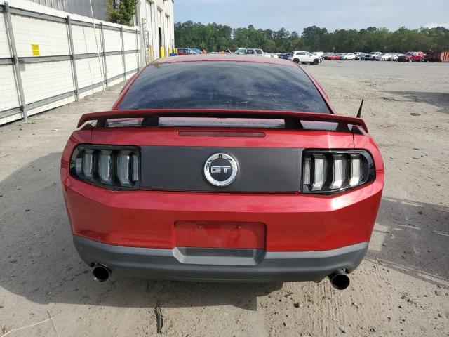 1ZVBP8CH8A5147401 - 2010 FORD MUSTANG GT RED photo 6