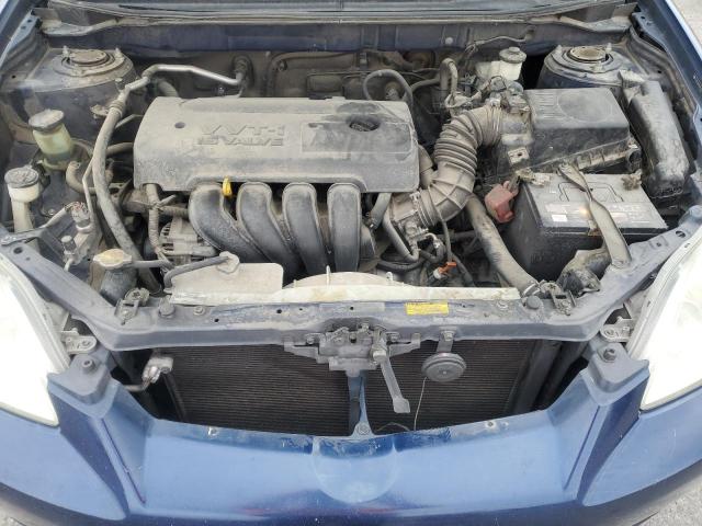 2T1KR32E08C690147 - 2008 TOYOTA COROLLA MA XR BLUE photo 11