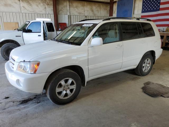 2002 TOYOTA HIGHLANDER LIMITED, 