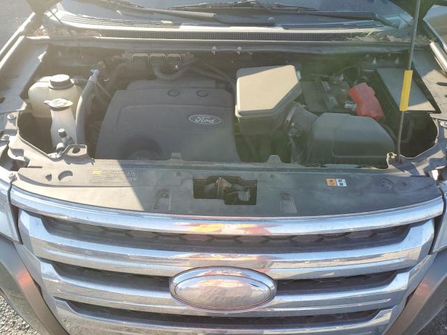 2FMDK4JC1DBE09779 - 2013 FORD EDGE SEL GRAY photo 11