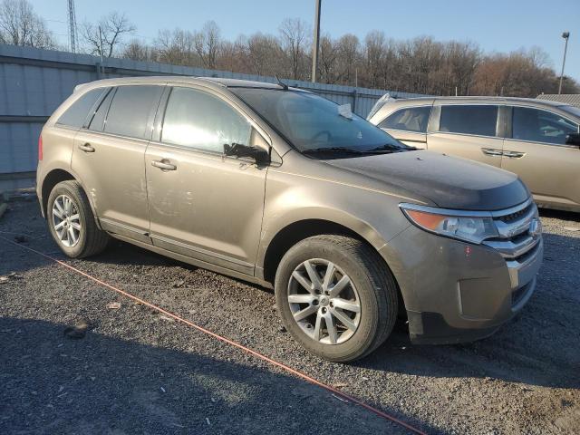 2FMDK4JC1DBE09779 - 2013 FORD EDGE SEL GRAY photo 4