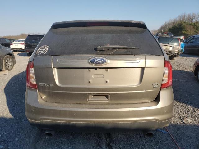 2FMDK4JC1DBE09779 - 2013 FORD EDGE SEL GRAY photo 6