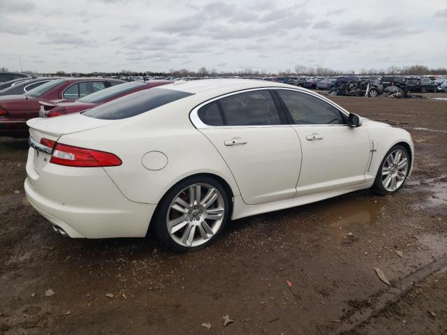 SAJWA0JC6AMR51542 - 2010 JAGUAR XF R WHITE photo 3