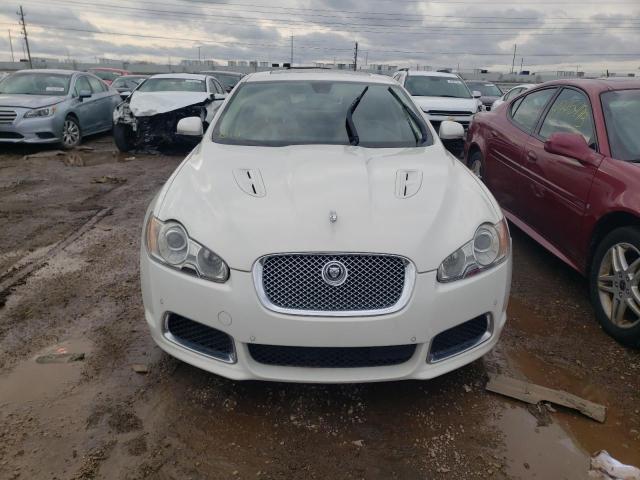 SAJWA0JC6AMR51542 - 2010 JAGUAR XF R WHITE photo 5