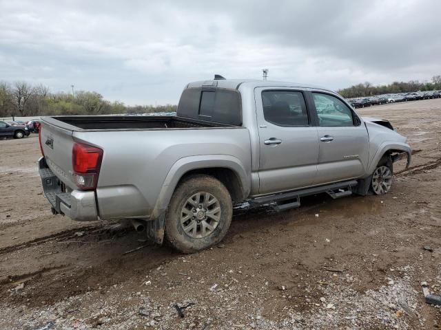 5TFAZ5CNXKX075264 - 2019 TOYOTA TACOMA DOUBLE CAB SILVER photo 3