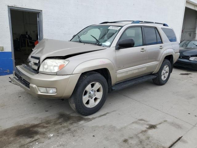 JTEBU14R930013616 - 2003 TOYOTA 4RUNNER SR5 BEIGE photo 1