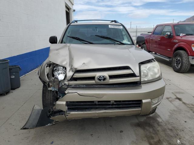 JTEBU14R930013616 - 2003 TOYOTA 4RUNNER SR5 BEIGE photo 5