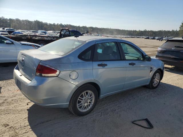 1FAHP35N88W224961 - 2008 FORD FOCUS SE BLUE photo 3