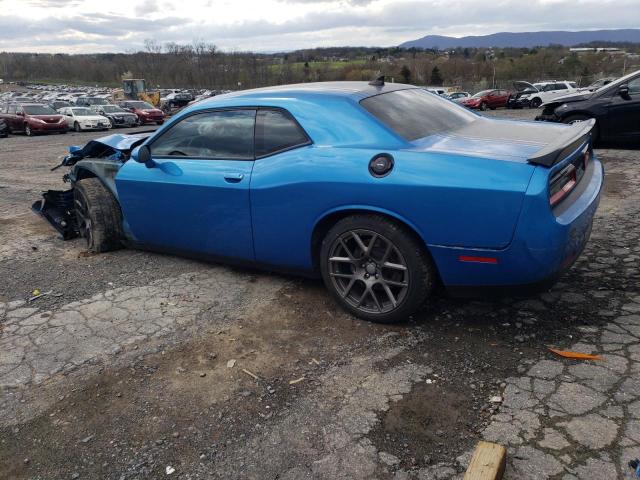 2C3CDZFJ9GH249493 - 2016 DODGE CHALLENGER R/T SCAT PACK BLUE photo 2