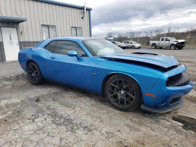 2C3CDZFJ9GH249493 - 2016 DODGE CHALLENGER R/T SCAT PACK BLUE photo 4