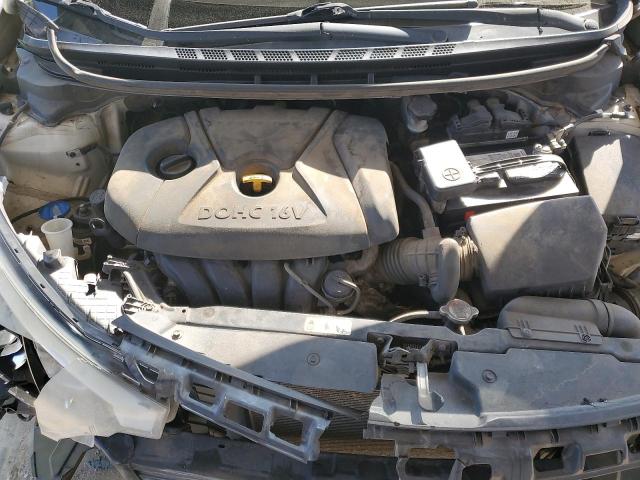 KNAFK4A63E5187871 - 2014 KIA FORTE LX CREAM photo 11